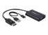 DP2VGAA - StarTech.com DisplayPort to VGA Adapter with Audio – 1920x1200 – DP to VGA Converter for Your VGA Monitor or Display (DP2VGAA) - Vänster vinkel