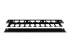CMDUCT1UX - StarTech.com 1U Horizontal Finger Duct Rack Cable Management Panel with Cover - Framsidan