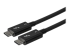 TBLT34MM80CM - StarTech.com 0.8m/2.7ft Thunderbolt 3 to Thunderbolt 3 Cable - Närbild
