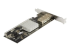 PEX40GQSFPI - StarTech.com Dual Port 40G QSFP+ Network Card - Höger vinkel