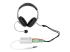 MUYHSMFFADW - StarTech.com 4 Position Microphone and Headphone Splitter 3.5 mm 4 Pin / 4 Pole Mic and Audio Combo Splitter Cable (MUYHSMFFADW) - Framsidan