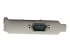 PEX1S553LP - StarTech.com 1 Port Low Profile Native RS232 PCI Express Serial Card with 16550 UART (PEX1S553LP) - Vänster sida