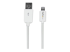 USBLT3MW - StarTech.com 3m (10ft) Long White Apple® 8-pin Lightning Connector to USB Cable for iPhone / iPod / iPad - Framsidan