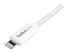 USBLT3MW - StarTech.com 3m (10ft) Long White Apple® 8-pin Lightning Connector to USB Cable for iPhone / iPod / iPad - Höger vinkel