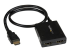 ST122HD4KU - StarTech.com 4K HDMI Splitter 1 In 2 Out - Vänster vinkel