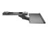 KBTRAYADJ - StarTech.com Under Desk-Mount Keyboard Tray - Vänster sida