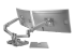 W3Z73AA - HP Hot Desk - Ställ (fot för stativ) för LCD-bildskärm/bärbar dator - Tillbaka