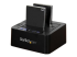 SDOCK2U313R - StarTech.com USB 3.1 (10Gbps) Hard Drive Duplicator Dock for 2.5" & 3.5" SATA SSD HDD + 4Kn - Höger vinkel