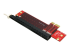 PEX1TO162 - StarTech.com PCI Express X1 to X16 Low Profile Slot Extension Adapter - Tillbaka