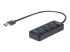 HB30A4AIB - StarTech.com USB 3.0 Hub - Vänster vinkel