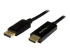 DP2HDMM2MB - StarTech.com DisplayPort to HDMI Cable – 6ft / 2m - Höger vinkel