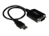 ICUSB232PRO - StarTech.com 1 ft. USB to RS232 Serial DB9 Adapter Cable with COM Retention - Höger vinkel