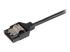 LSATARND18R1 - StarTech.com 18in Latching Round SATA to Right Angle SATA Serial ATA Cable - Närbild
