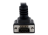 MXT101MMHD15 - StarTech.com "15ft Coax High Resolution 90&deg; Down Angled VGA Monitor Cable - Närbild