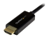 DP2HDMM2MB - StarTech.com DisplayPort to HDMI Cable – 6ft / 2m - Höger vinkel