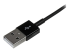 USBLT1MBS - StarTech.com 1m Black Apple Slim Lightning to USB Cable for iPhone iPad - Närbild