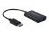 DP2VGAA - StarTech.com DisplayPort to VGA Adapter with Audio – 1920x1200 – DP to VGA Converter for Your VGA Monitor or Display (DP2VGAA) - Vänster vinkel