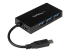 HB30C3A1CFS - StarTech.com USB 3.0-hubb med 4 portar och USB-C - Vänster vinkel