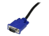 SVECONUS6 - StarTech.com 6 ft Ultra-Thin USB 2-in-1 KVM Cable - Närbild