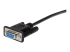 MXT1003MBK - StarTech.com 3m Black Straight Through DB9 RS232 Serial Cable - Närbild