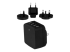 USB4PACBK - StarTech.com 4-Port Travel USB Wall Charger - Flera vinklar